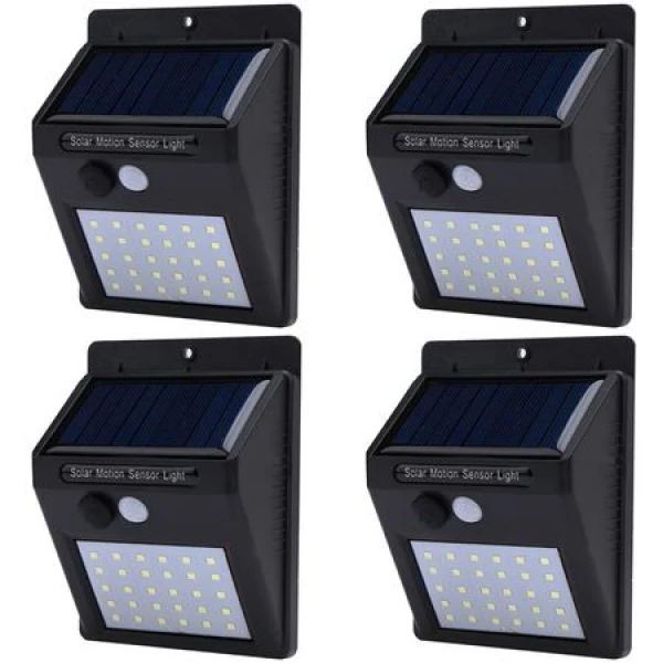 Set 4 Lampi Solare, portabile, 30 LED Set 4 Lampi Solare, portabile, 30 LED