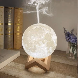 Umidificator Lampa de veghe, Luna Moon 3D, 880 ml Umidificator Lampa de veghe, Luna Moon 3D, 880 ml
