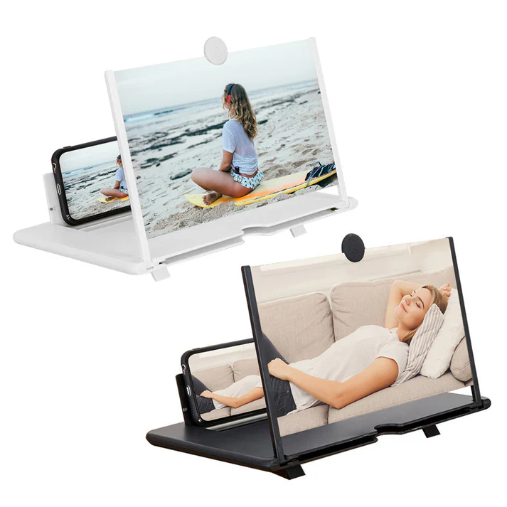 Set 2 x Ecran lupa cu efect 3D pentru telefoanele mobile Set 2 x Ecran lupa cu efect 3D pentru telefoanele mobile