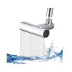 Adaptor Multifuncțional pentru Robinet 4 în 1 – Cap Mobil 360°, Jet Reglabil, Economie de Apă, Filtru Integrat și Duș Flexibil pentru Chiuvetă Bucătărie sau Baie