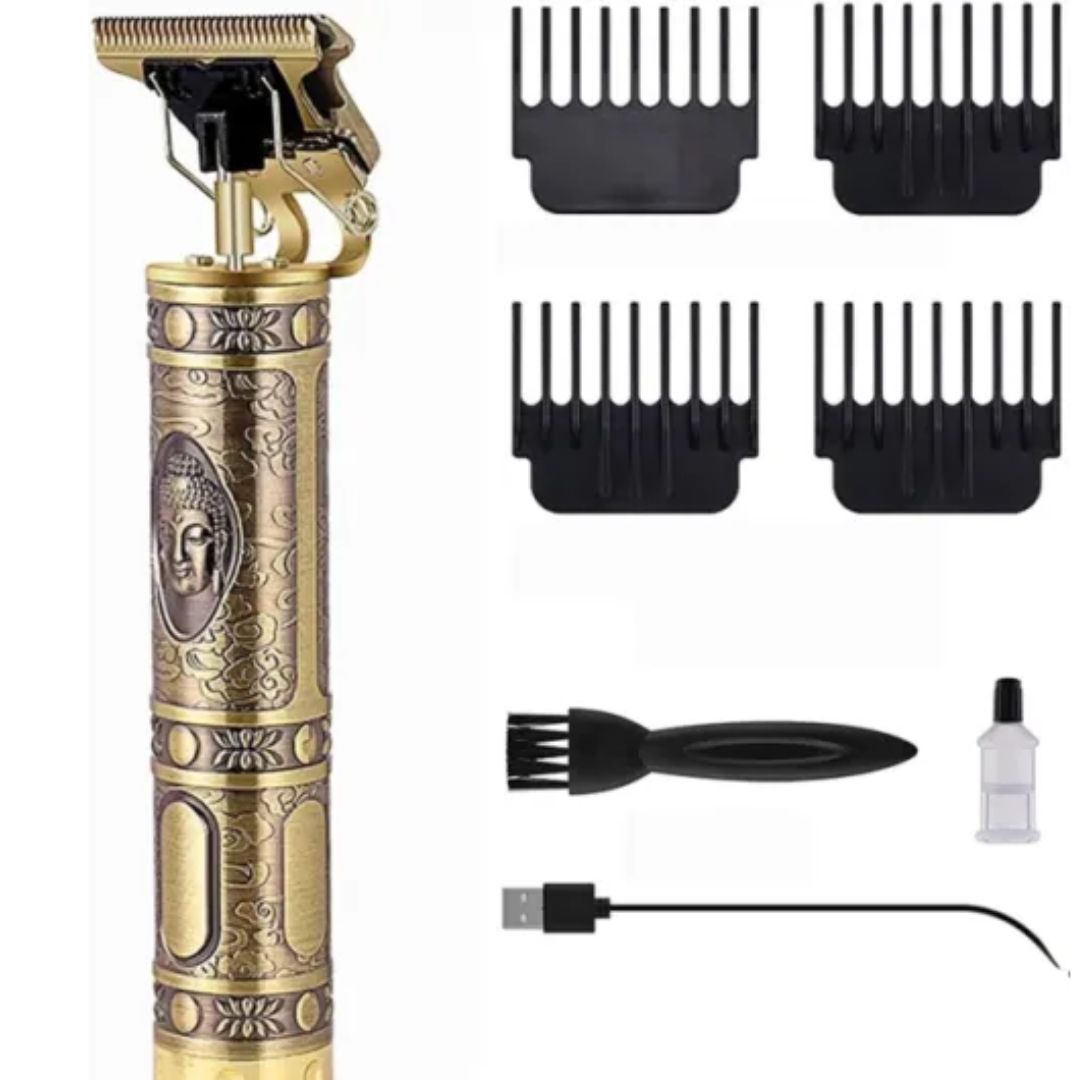 Aparat de tuns pentru par si barba Profesional cu acumulator, pentru contur, lama tip T - merimag.ro Aparat de tuns pentru par si barba Profesional cu acumulator, pentru contur, lama tip T