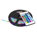 Banda LED RGB, 5 metri cu telecomanda