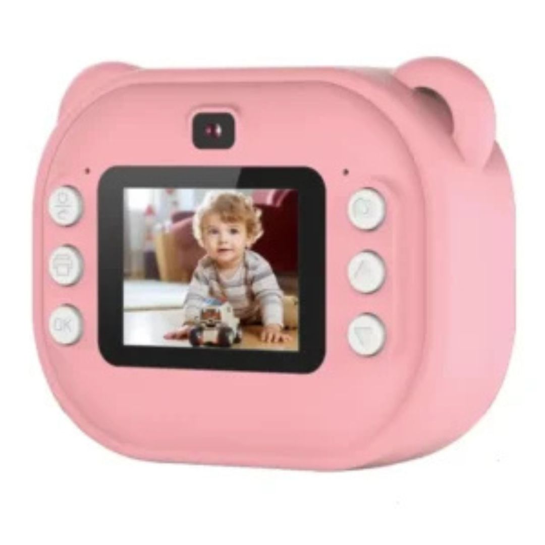 Cameră Foto Digitală cu Imprimare pentru Copii Roz Cameră Foto Digitală cu Imprimare pentru Copii Roz
