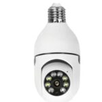 Camera de supraveghere video, Wi-Fi IP, HD, Smart-Bulb, tip bec