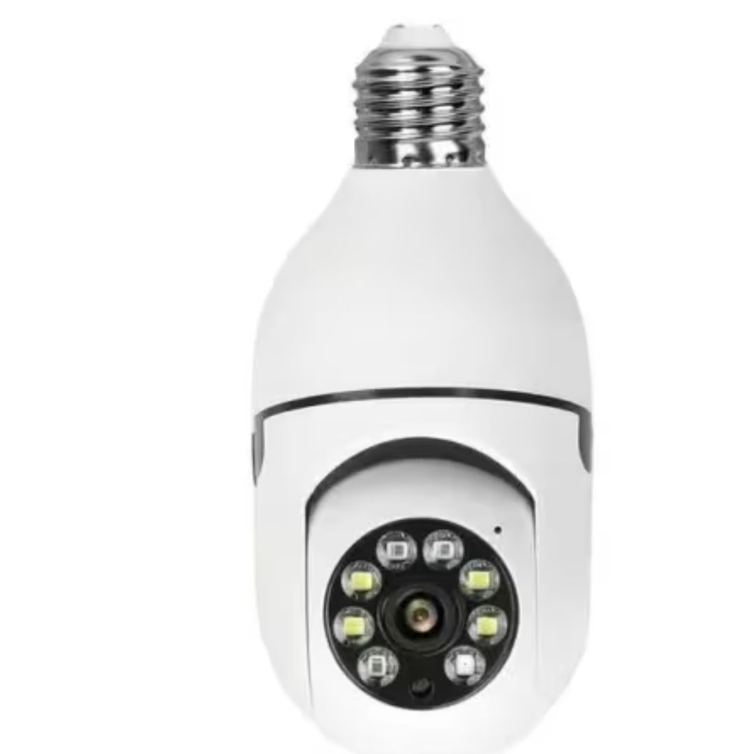 Camera de supraveghere video, Wi-Fi IP, HD, Smart-Bulb, tip bec - merimag.ro1 Camera de supraveghere video, Wi-Fi IP, HD, Smart-Bulb, tip bec