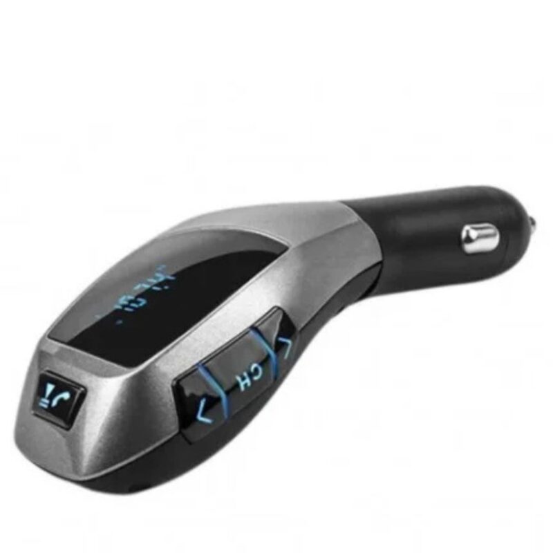 Car Kit Auto Bluetooth cu functie de modulator FM, model X6