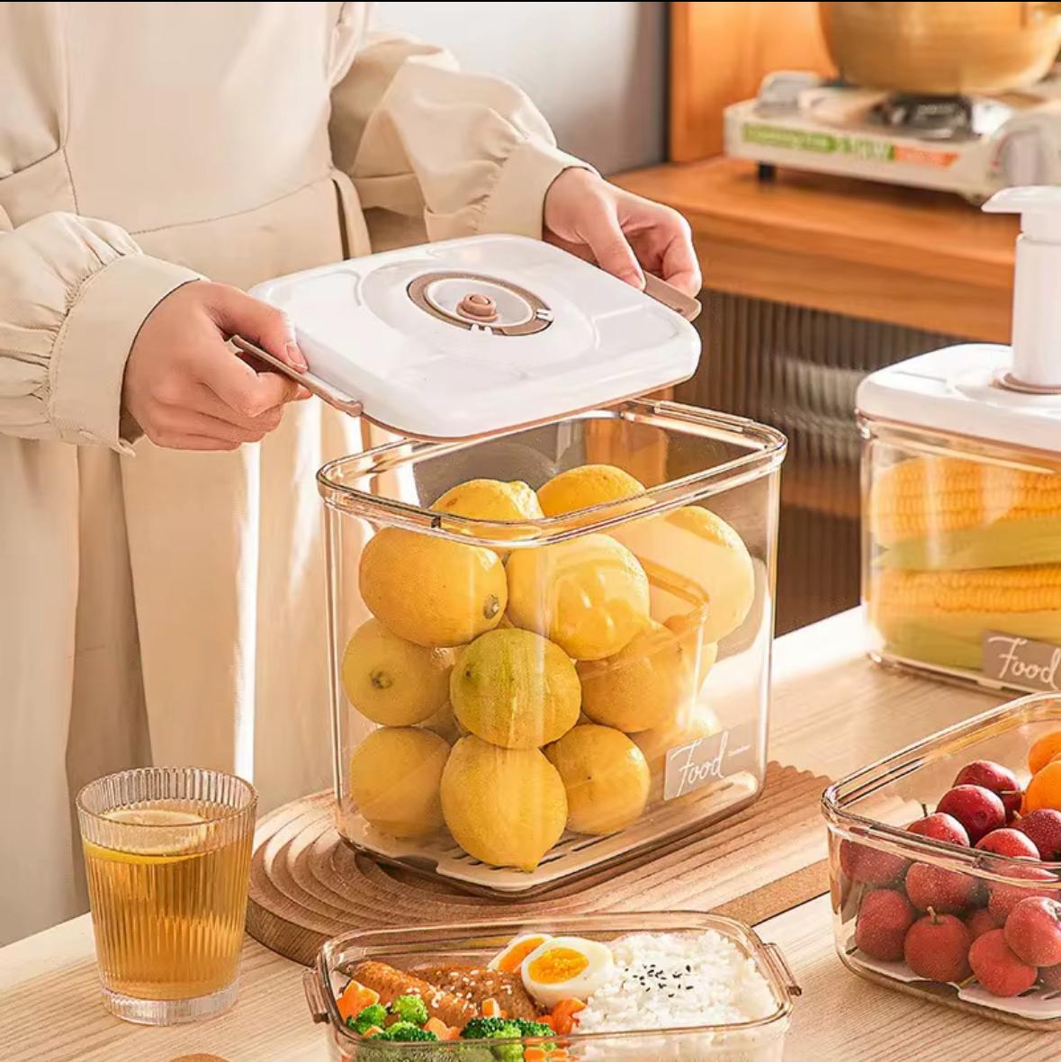 Caserola alimentara cu vacuum pentru conservare, 1,2 L MERIMAG.RO 1 Caserola-alimentara-cu-vacuum-pentru-conservare-12-L-MERIMAG.RO