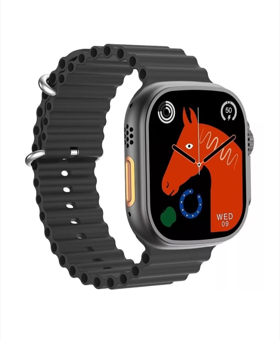 Ceas Smartwatch si Bratara Fitness, Notificari Apeluri1Sms, Monitorizare Activitati Fizice, Somn, Ritm Cardiac, , Negru