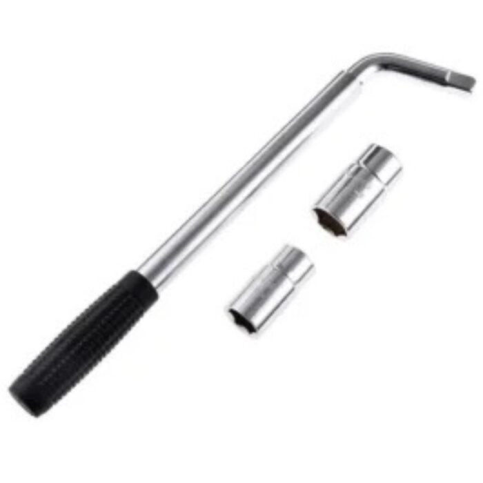 Cheie telescopica pentru roti cu tubulare, 17-19 mm si 21-23 mm, argintiu