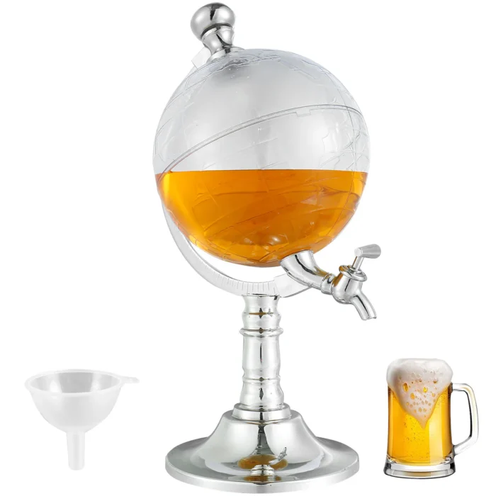 Dozator pentru bauturi in forma de Glob, 3.5 L