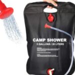 Dus solar portabil, ideal pentru camping sau gradina
