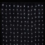 Instalatie de Craciun tip perdea, dimensiuni – 3 m X 1 m, Alb Cald