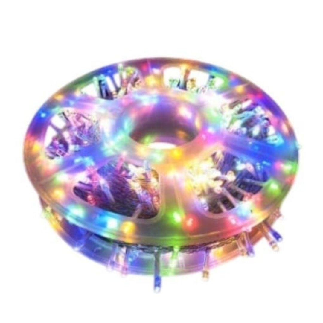 Instalatie de Craciun , tip rola 100M, 480 leduri rotunde , led-uri model V8 diamant , 8 Jocuri de Lumini , culoare multicolor , interior si exterior- merimag.ro Instalatie de Craciun , tip rola 100M, 480 leduri rotunde , led-uri model V8 diamant , 8 Jocuri de Lumini , culoare multicolor , interior si exterior