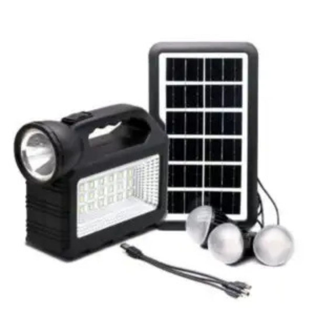 Kit solar-Lanterna LED multifunctionala cu panou solar, 3 becuri - merimag.ro Kit solar-Lanterna LED multifunctionala cu panou solar, 3 becuri