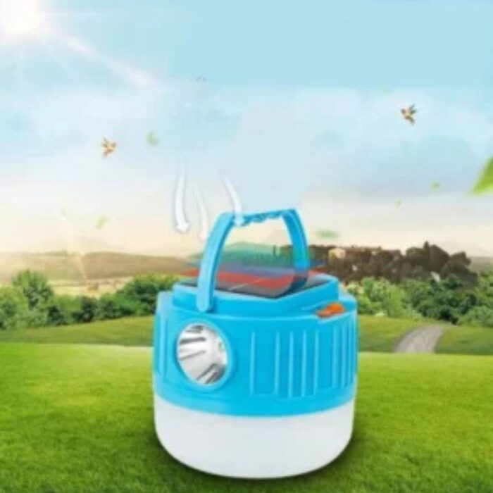 Lanterna solara portabila pentru camping