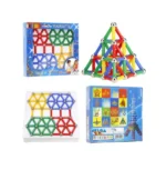 Joc magnetic pentru copii, Magnastix 108 piese