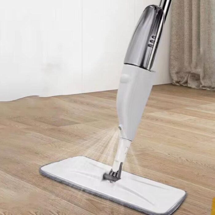 Mop cu rezervor incorporat, cu laveta absorbanta si microfibra,