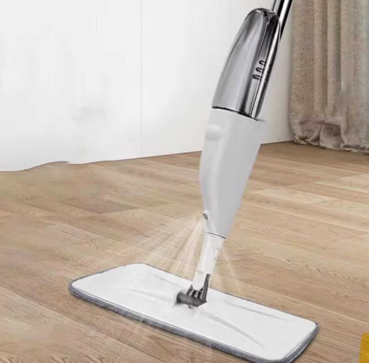 Mop cu rezervor incorporat, cu laveta absorbanta si microfibra Mop cu rezervor incorporat, cu laveta absorbanta si microfibra,