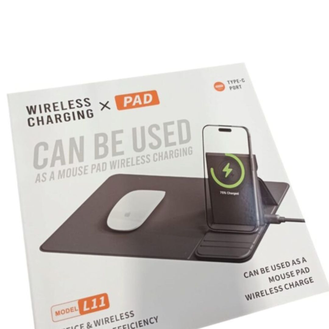 Mousepad cu incarcare wireless, 2-in-1 - merimag.ro Mousepad cu incarcare wireless, 2-in-1 merimag.ro