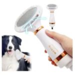 Perie pentru animale 2 in 1, uscator de par, silentios, 300 W