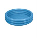 Piscina Gonflabila 3 Inele, Forma Rotunda, 140 x 40 cm, Albastru