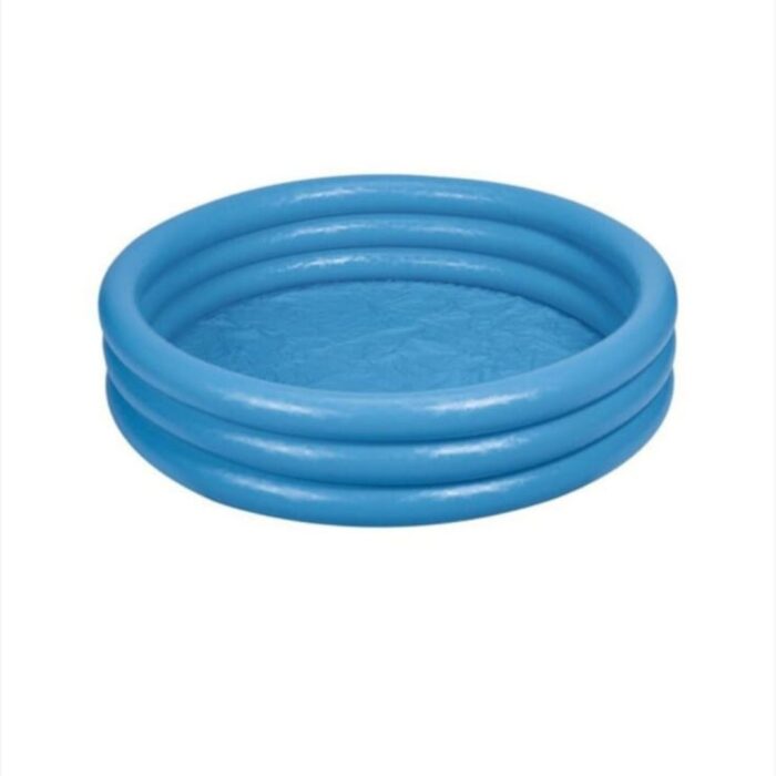 Piscina Gonflabila 3 Inele, Forma Rotunda, 140 x 40 cm, Albastru