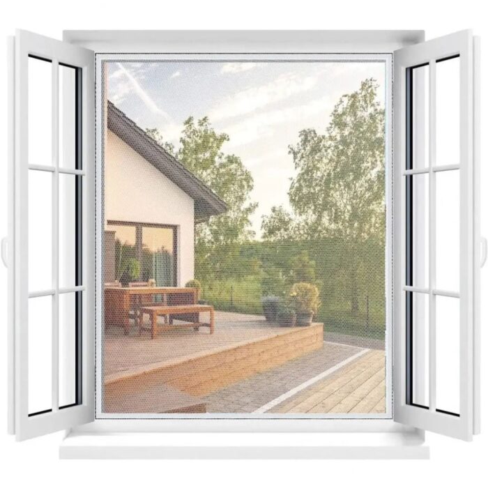Plasa de geam anti-insecte cu magnet, 150 x 180 cm, Screentastic Pro