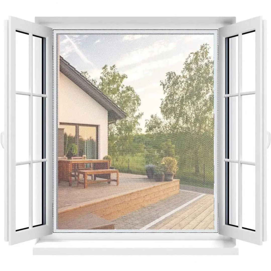 Plasa de geam anti-insecte cu magnet, 150 x 180 cm, Screentastic Pro - merimag.ro Plasa de geam anti-insecte cu magnet, 150 x 180 cm, Screentastic Pro