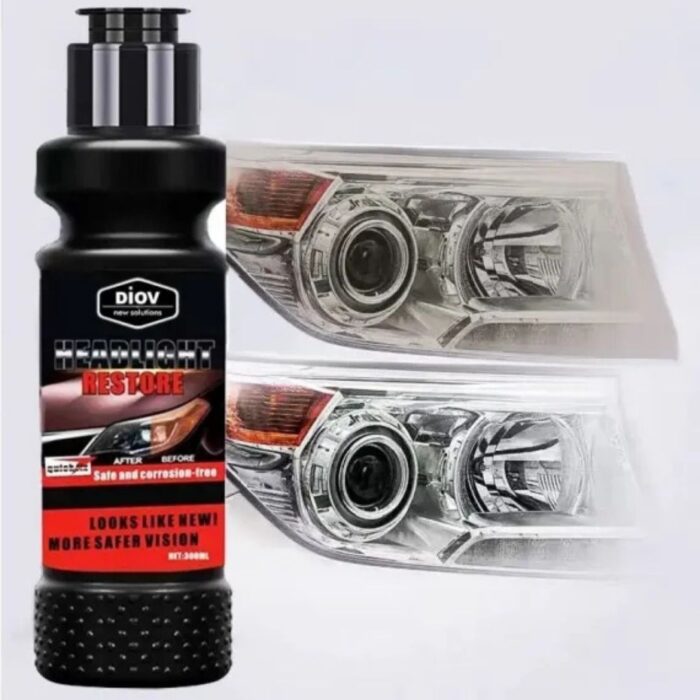 Polish Faruri Lamp Headlight Restore, Solutie Curatare si Lustruire Faruri 120ml