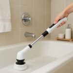 Scrubber Electric Multifuncțional cu Perii Rotative – Curățenie Rapidă și Ușoară