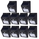 Set 10 Lampi Solare, portabile, 30 LED