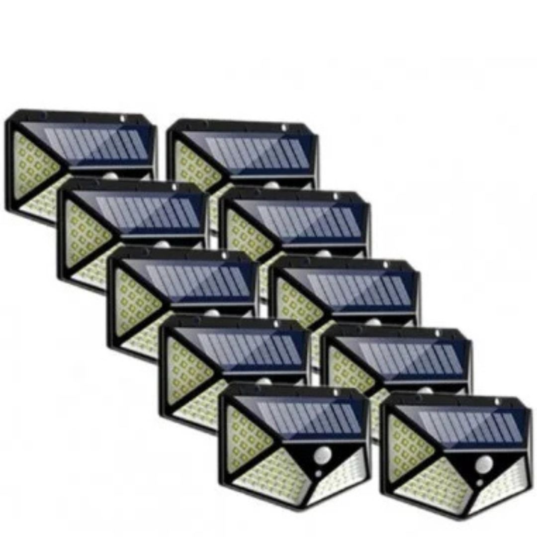 Set 10 lampi 100 LED, incarcare solara - merimag.ro Set-10-lampi-100-LED-incarcare-solara-merimag.ro