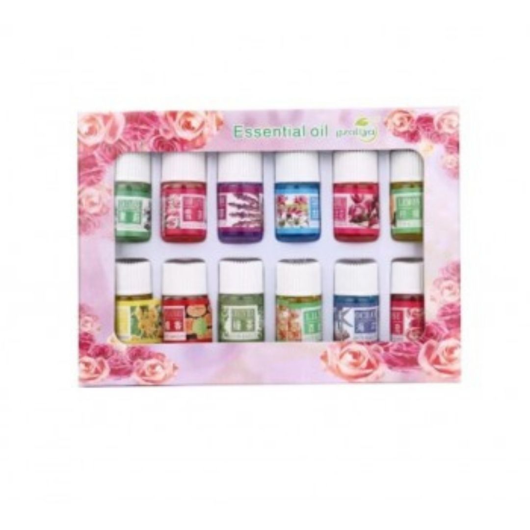Set 12 X 3ml Uleiuri Parfumate pentru Umidificator si spa, Diverse arome