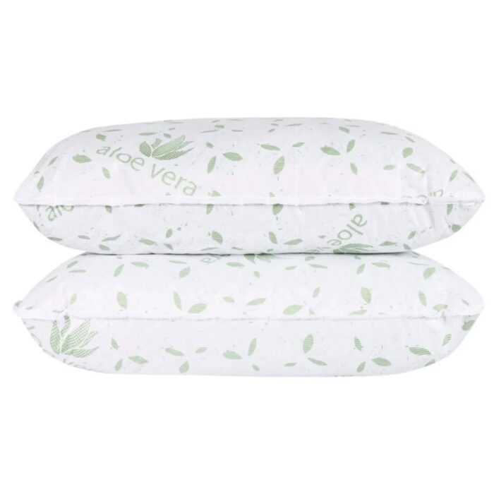Set 2 Perne  matlasate Aloe Vera 50×70 cm, ideale pentru somn odihnitor