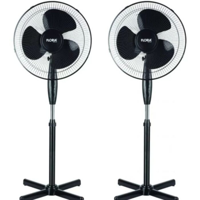 Set 2 bucati Ventilator cu picior 40cm 40W motor silentios puternic