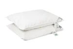 Set 2 perne Home Still, 50x70 cm, 15% puf si 85% pana rata, tesatura 100% bumbac, alb, greutate 2.1 Kg