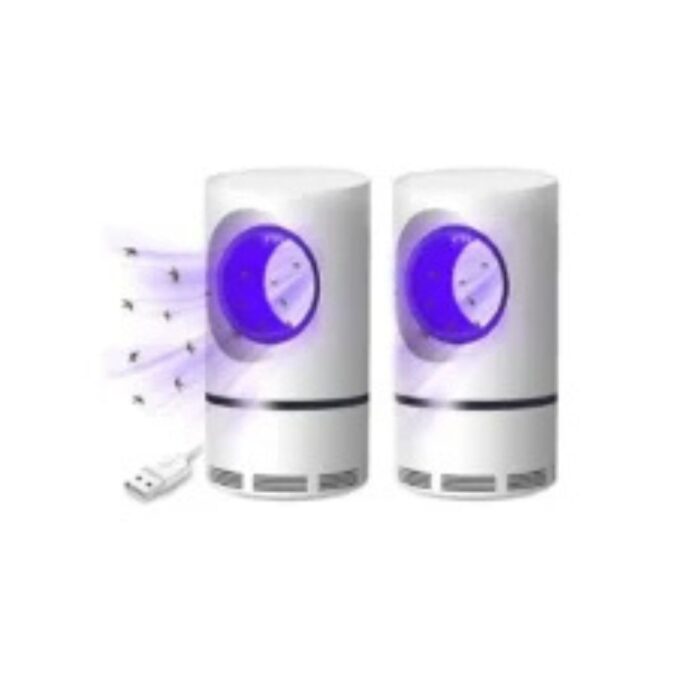 Set 2 x Aparat antiinsecte cu lampa UV si aspiratie, Mosquito Killer
