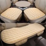 Set 3 huse scaun auto de protectie pentru sezut Bej