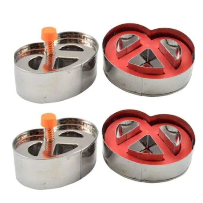 Set 4 X Forma decupat covrigei cu arc