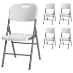 Set 4 scaune de catering pentru gradina pliabile