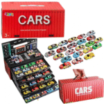 Set 48 Mașinuțe Metalice cu Acționare prin Frecare – Colecție Colorată pentru Joacă Interactivă și Creativă