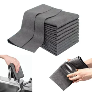 Set 6 x laveta magica, 30 x 30 cm, pentru curatare fara urme