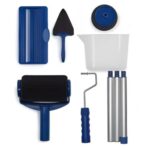 Set Trafalet Paint Roller portabil, cu recipient de vopsea si brat extensibil