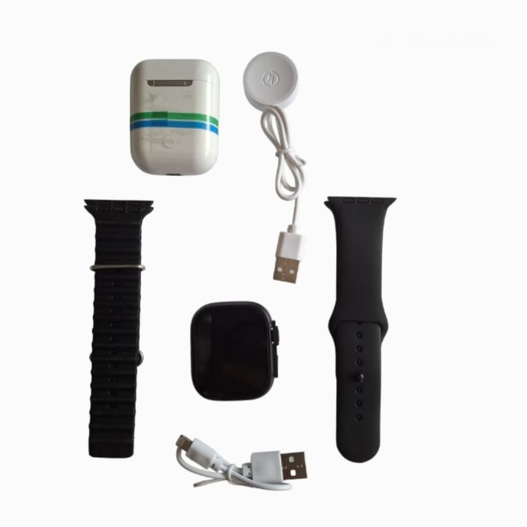 Smartwatch Inteligent S10 plus ultra 3 + Casti wirless - merimag.ro Smartwatch Inteligent S10 plus ultra 3 + Casti wirless