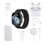 SmartWatch X8 Unique Combination, 10 inch, Android/Ios, silicon Negru