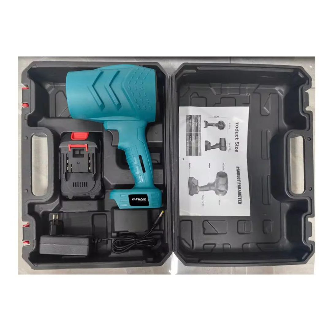 Suflanta aer portabila, indepartare apa, praf si zapada, cu 1 acumulator 48V + Geanta de transport - merimag.ro