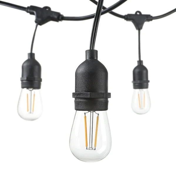 Ghirlanda interconectabila, 10m cu 20 becuri 220w