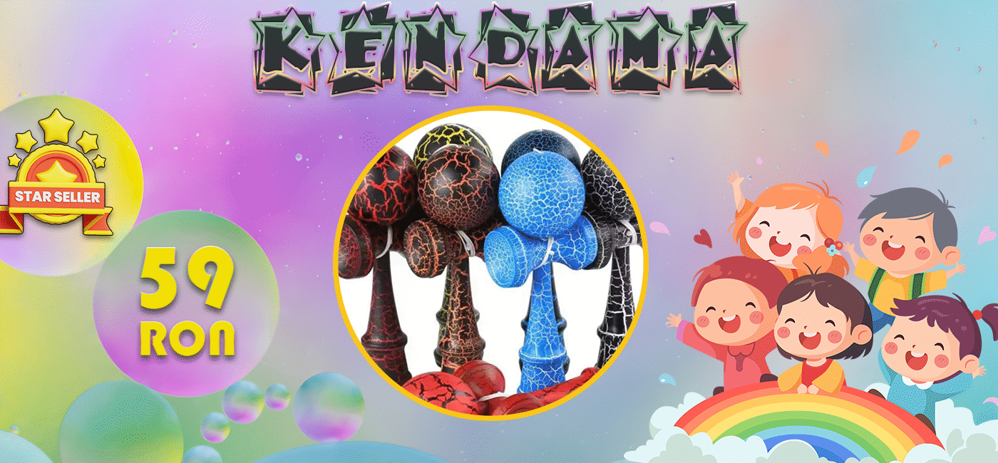 Kendama din lemn – distracție, creativitate și coordonare