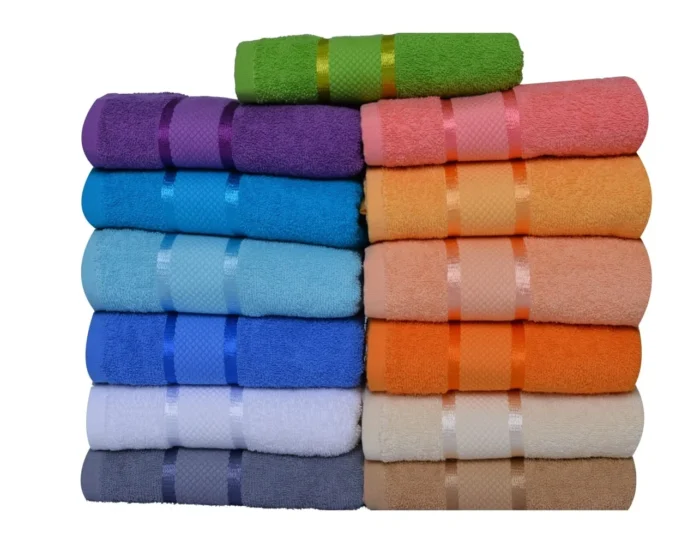 Set 6 prosoape 70×140, diverse culori