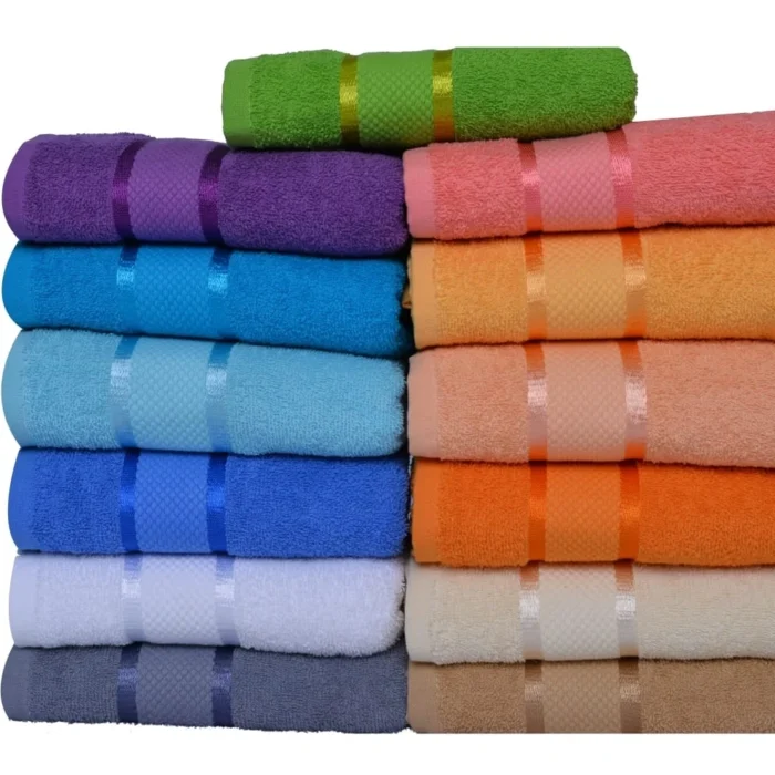 Set 6 prosoape 70×140, diverse culori
